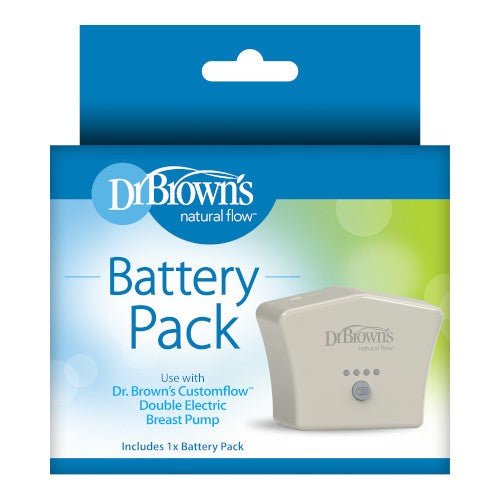 Dr. Brown’s Customflow Double Electric Breast Pump Portable Battery Pack
