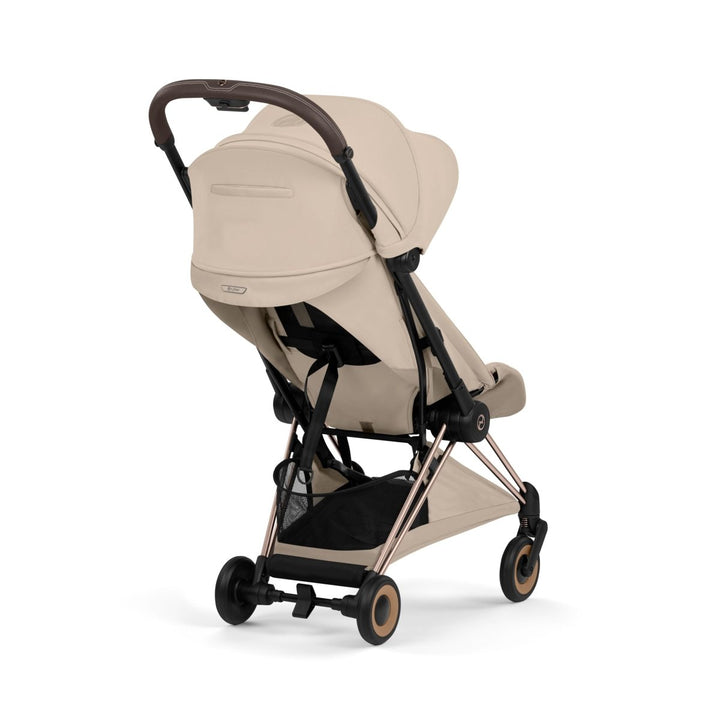 COYA Stroller - Style Collection - 2026 Baby Strollers Cozy Beige -  Beige stroller on a white background