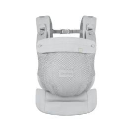 CYBEX Amya Carrier Baby Carriers Fog Grey  Baby carrier with mesh design on a white background