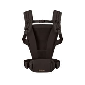 CYBEX Amya Carrier Baby Carriers Magic Black - Black baby carrier with Cybex logo on a white background