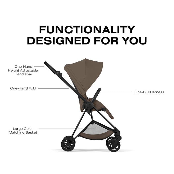 Cybex MIOS Stroller - 2026 Baby Strollers Cozy Beige - Image 19