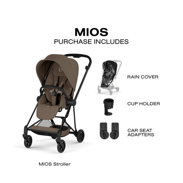 Cybex MIOS Stroller - 2026 Baby Strollers Cozy Beige - Image 20