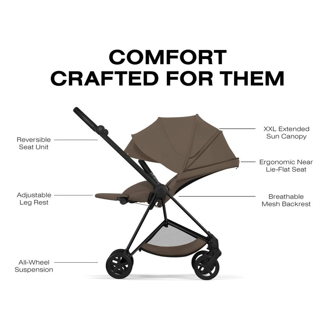 Cybex MIOS Stroller - 2026 Baby Strollers Cozy Beige - Image 18