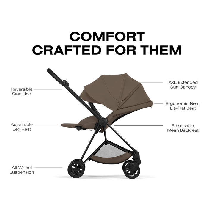 Cybex MIOS Stroller - 2026 Baby Strollers Cozy Beige - Image 18