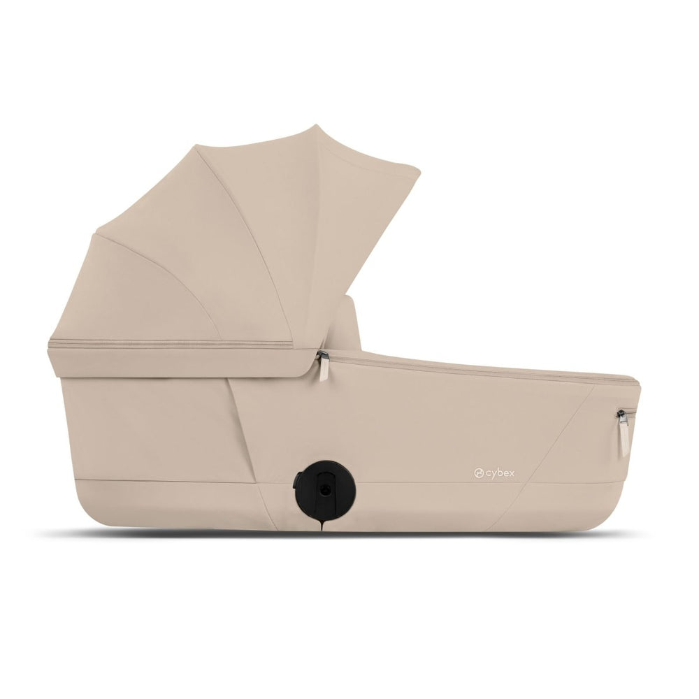 Cybex PRIAM Fold Lux Carry Cot - 2026 Stroller Accessories Cozy Beige - Image 2