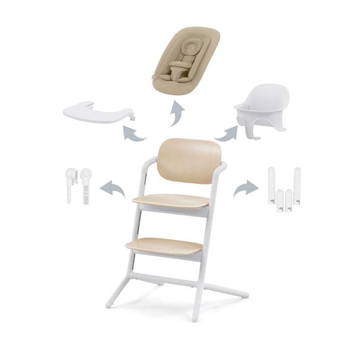 Cybex Cybex Lemo High Chair 4 - in - 1 Set High Chairs & Booster Seats