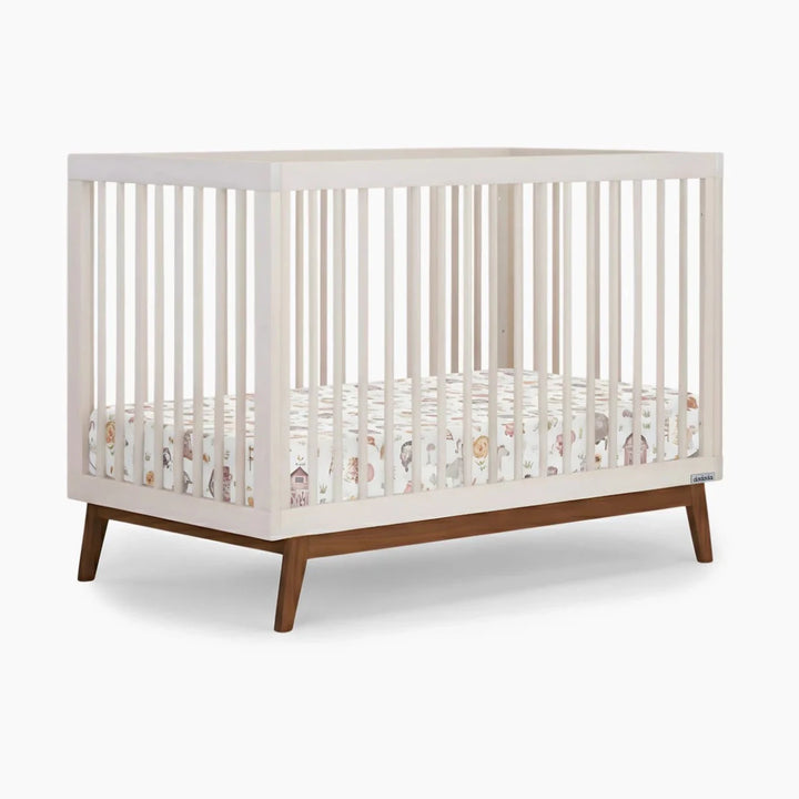 dadada furniture Soho 3 in 1 Convertible Crib Cribs & Toddler Beds Almond Milk & Walnut - Image 29