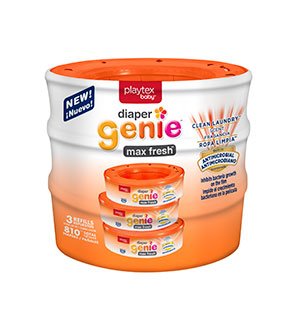 PLAYTEX Diaper Genie Disposal System Refill Max Fresh