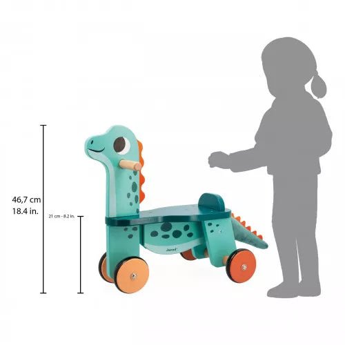 Janod Dino - Ride On Dino Portosaurus