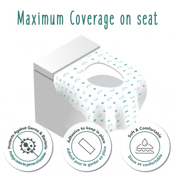 Baby Works Disposable Hygienic Potty Protectors – 10pk