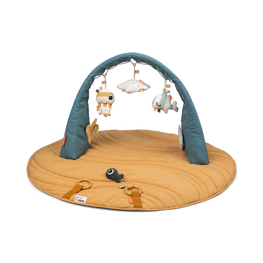 Done By Deer Done By Deer Activity Gym with Play Mat Sea Friends Colour Mix Baby Toys & Activity Equipment