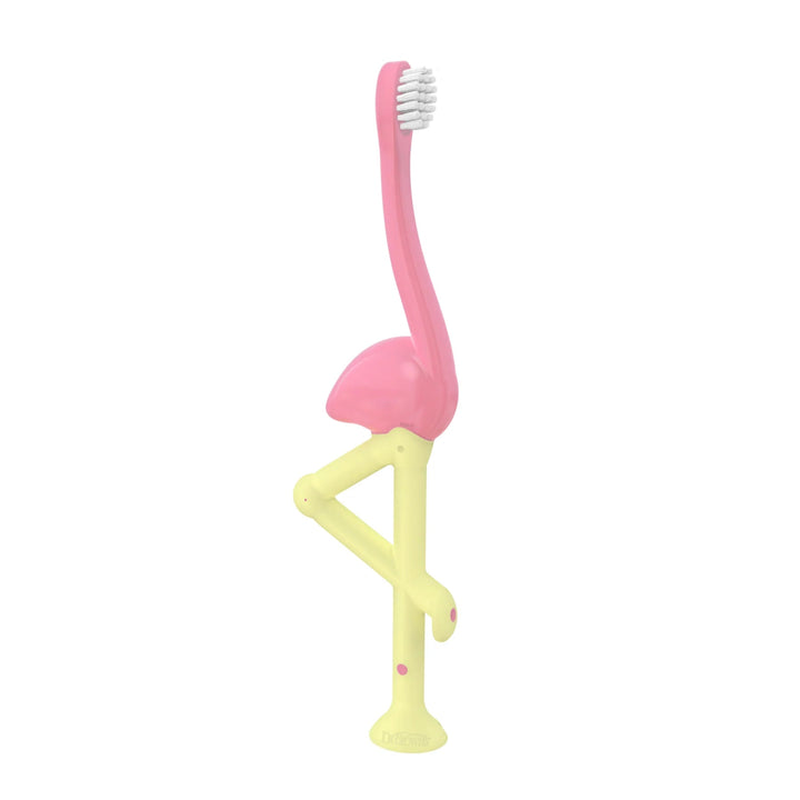 Dr. Brown’s Dr. Brown's Toddler Toothbrush, Flamingo Oral and Nail Care