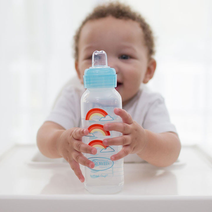 Dr. Brown’s Natural Flow Anti - Colic Options+ Narrow Sippy Bottle Starter Kit, 8oz/250mL