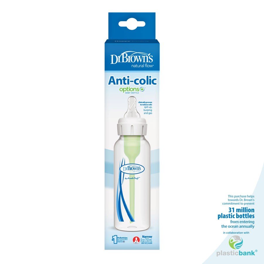 Dr. Brown’s Natural Flow Options+ Anti - Colic Bottle 4oz/120 ml