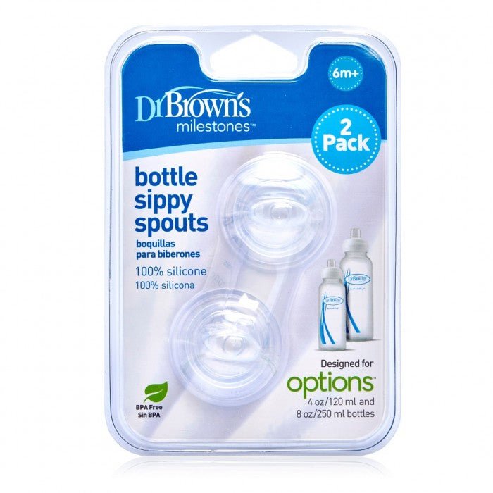 Dr. Brown’s Options+ Bottle Sippy Spout Narrow 2 Count