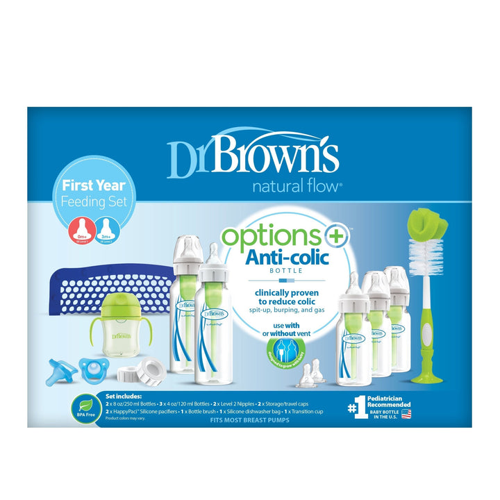 Dr. Brown’s Options+ Narrow First Year Feeding Set