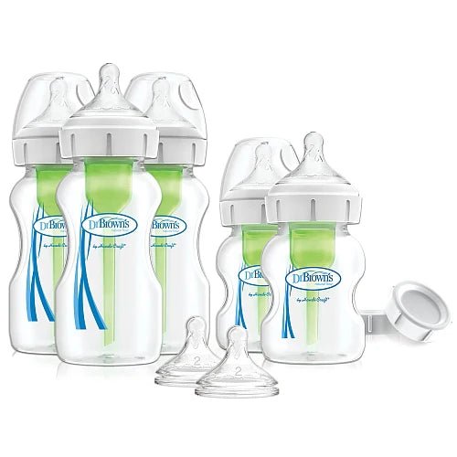 Dr. Brown’s Dr. Brown’s Options+ Wide Neck Newborn Feeding Set Baby Bottles