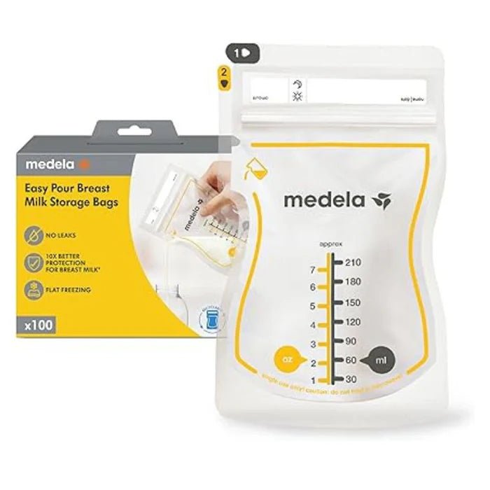 Medela Easy Pour Disposable Breast Milk Storage Bags