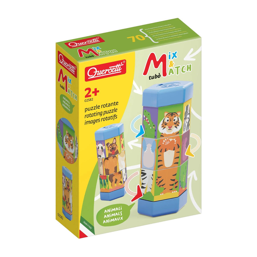 Quercetti Tubo Mix & Match Animals