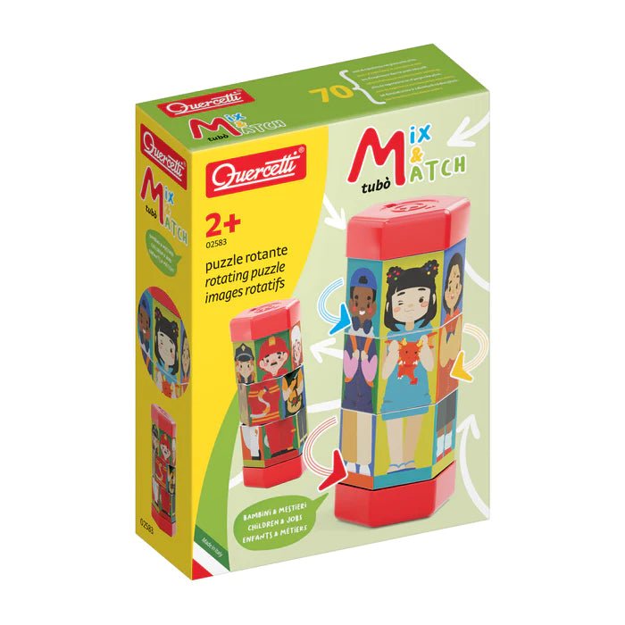 Quercetti Tubo Mix & Match Children And Jobs