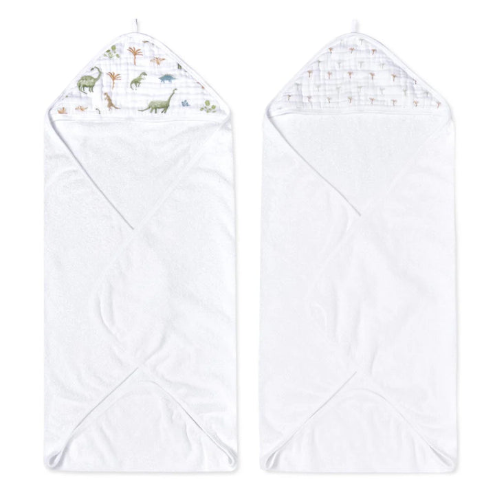 Aden + Anais Essentials Cotton Muslin Hooded Towels 2 Pack