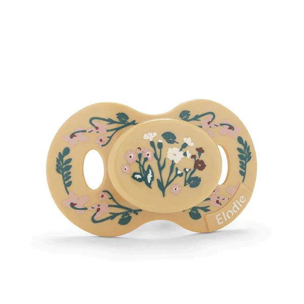 Elodie Pacifier - Golden Vintage Flower 3m+