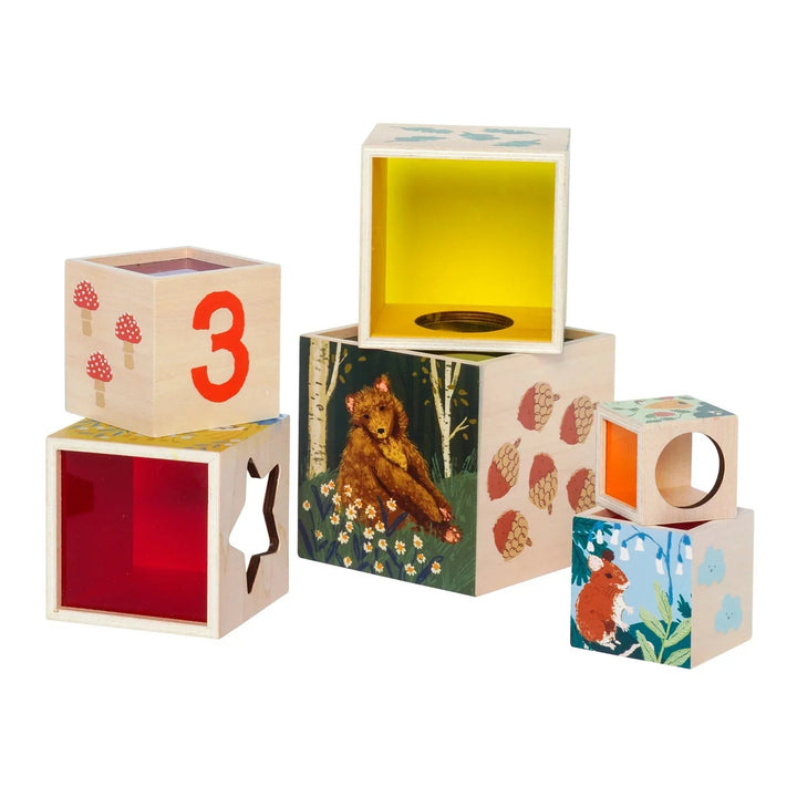 Manhattan Toy Enchanted Forest Stacking Blocks
