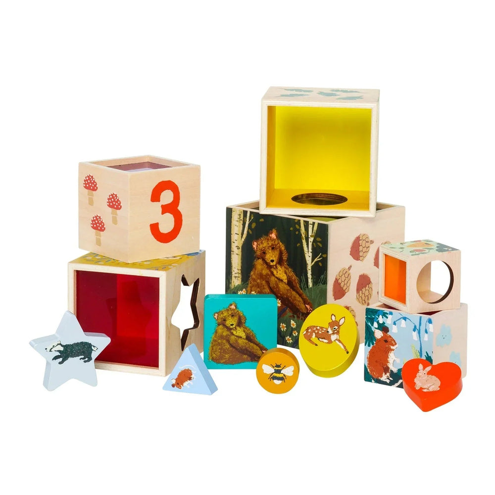 Manhattan Toy Enchanted Forest Stacking Blocks