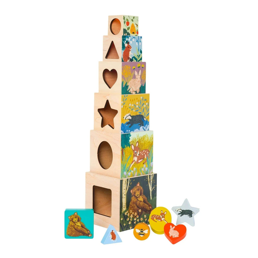 Manhattan Toy Enchanted Forest Stacking Blocks
