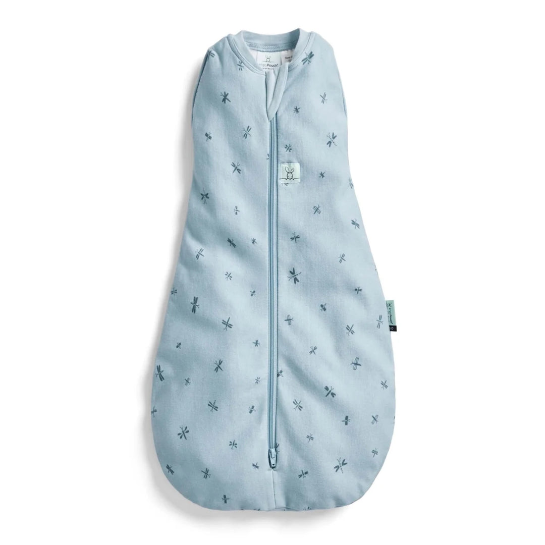 ergoPouch Cocoon Swaddle Sack 0.2 tog Dragonflies 0 - 3M - Image 1