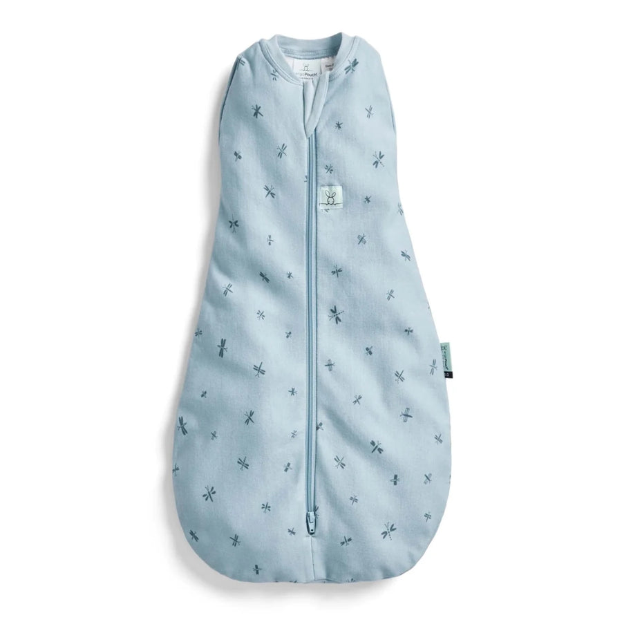 ergoPouch Cocoon Swaddle Sack 0.2 tog Dragonflies 0 - 3M - Image 1