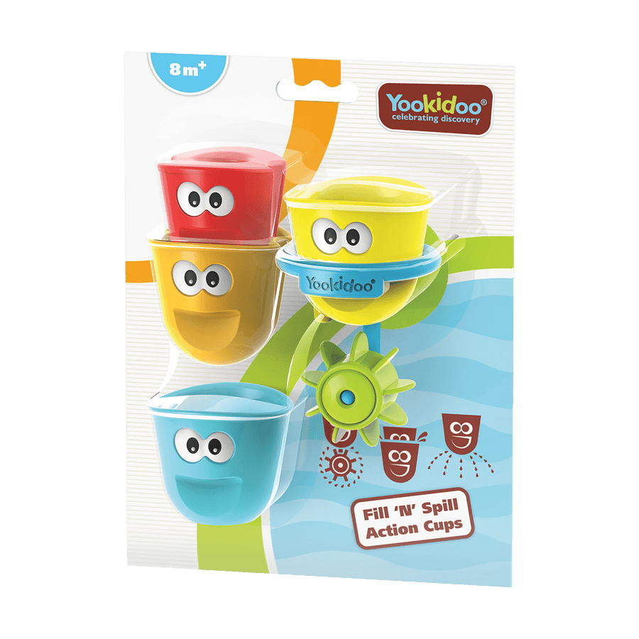 Yookidoo Fill 'N' Spill Action Cups