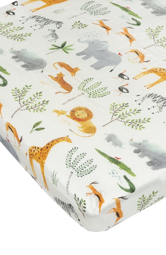 LOULOU LOLLIPOP Fitted Crib Sheet