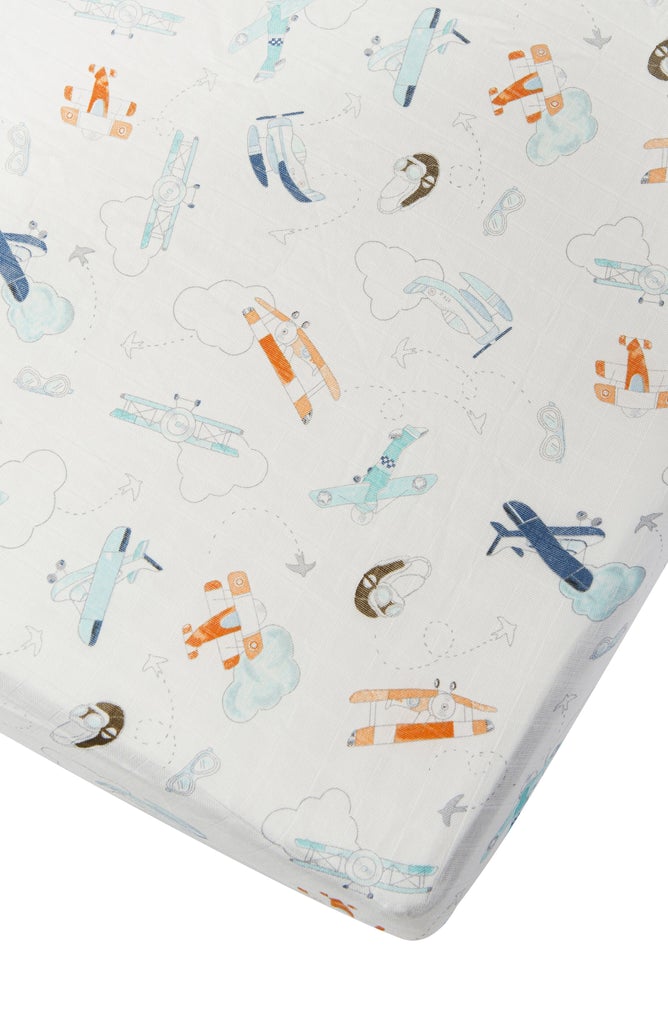 LOULOU LOLLIPOP Fitted Crib Sheet