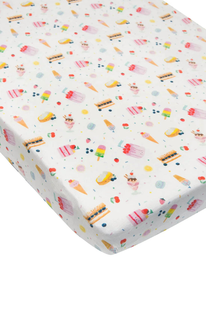 LOULOU LOLLIPOP Fitted Crib Sheet