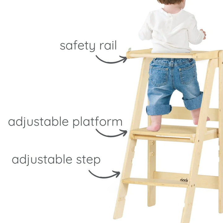 dadada furniture Folding Toddler Tower