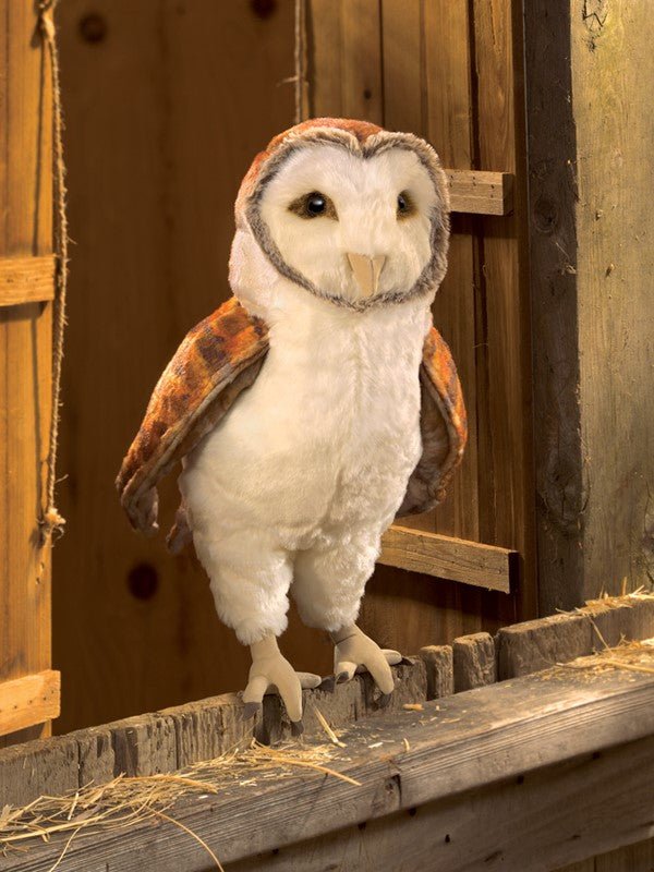 Folkmanis Puppets Owl Barn