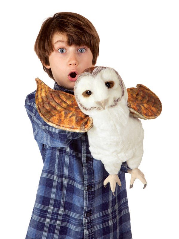 Folkmanis Puppets Owl Barn