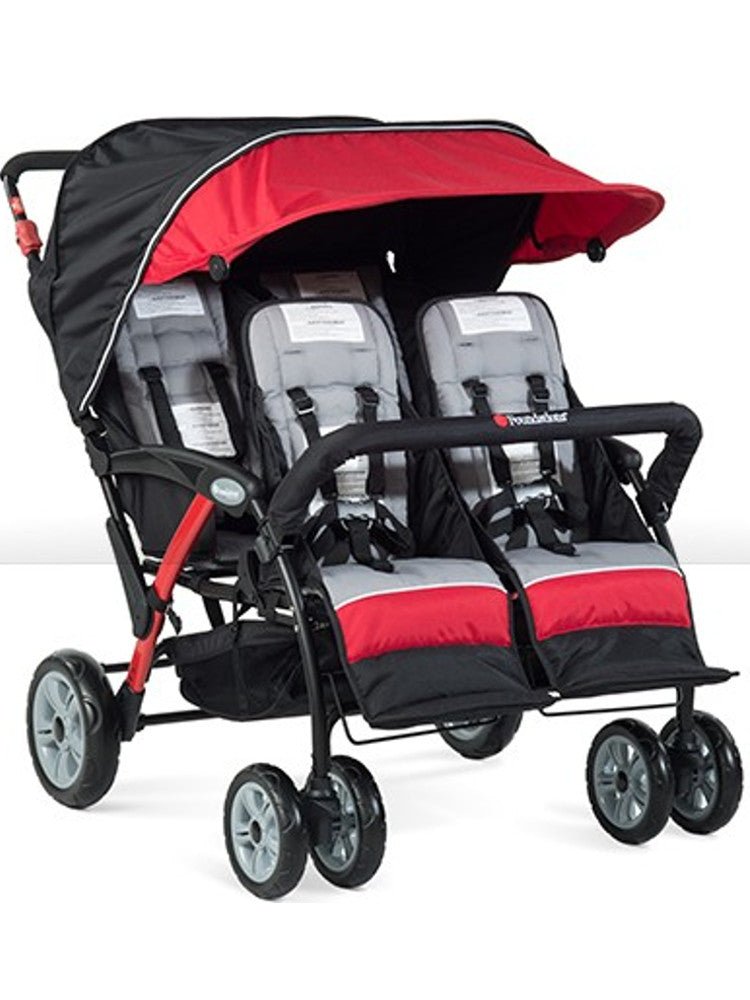 Foundations Foundations Sport Splash Quad 4 Passenger Stroller