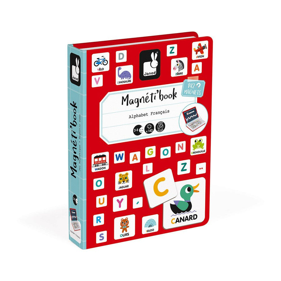 Janod French Alphabet Magnet 'Book - In French Only