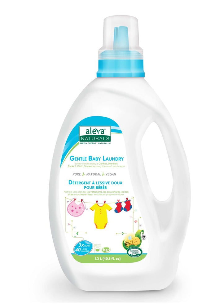 aleva NATURALS Gentle Baby Laundry Detergent – Fragrance Free – 1.2L