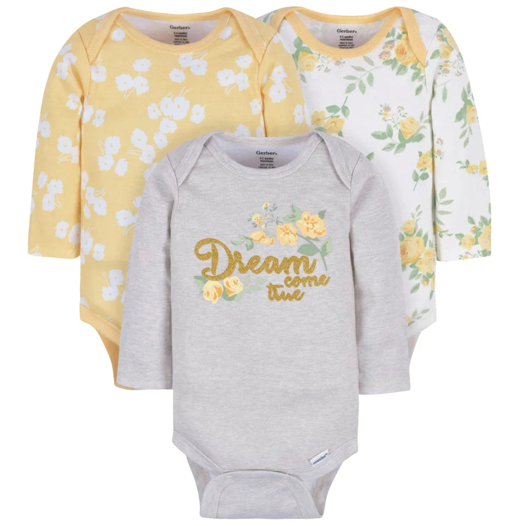 Gerber Childrenswear Gerber Childrenswear Dream 3Pk Set Apparel & Accessories