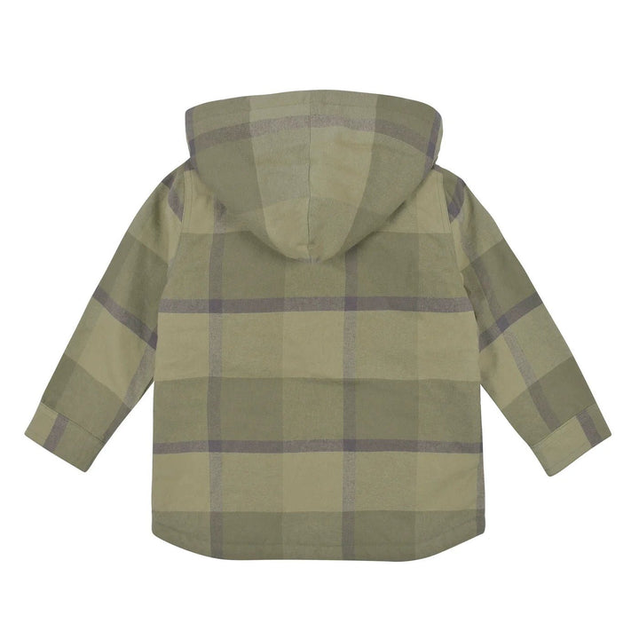 Gerber Childrenswear Green Plaid Jacket & Jogger 2 Pc Set
