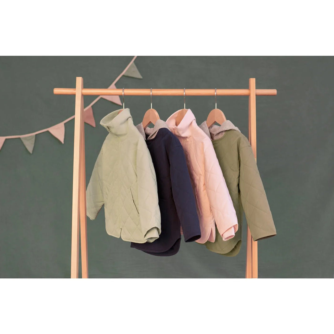 Gerber Childrenswear Green Quilted Hooded Jacket Set