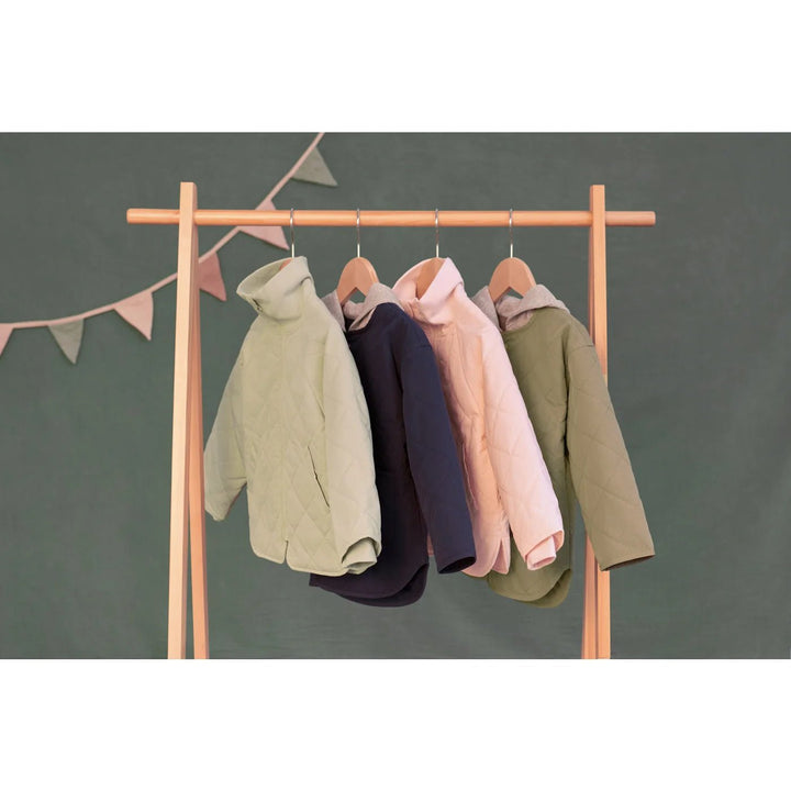 Gerber Childrenswear Green Quilted Hooded Jacket Set