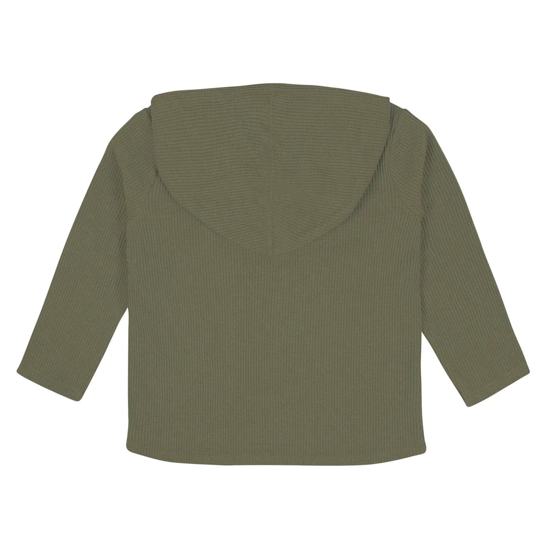 Gerber Childrenswear Green Waffle Knit Hoodie & Jogger 2 Pc Set