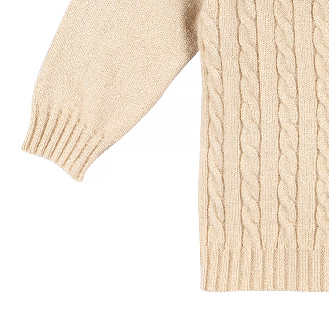 Just Born Just Born 2 - Piece Sweater Knit Set - TAN