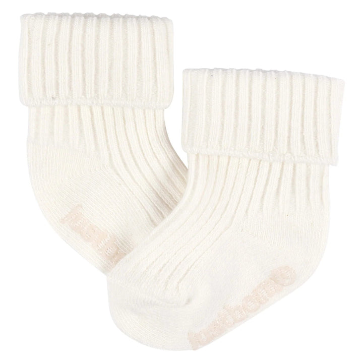 Just Born Just Born 6 pk Baby Socks - TAN