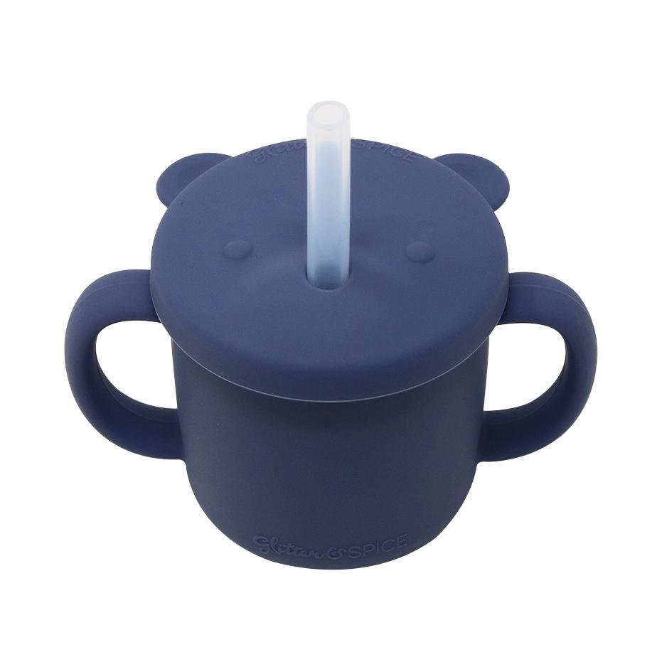 Glitter & Spice Grow With Me Silicone Bear Cup