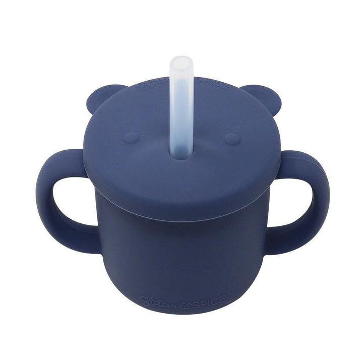 Glitter & Spice Grow With Me Silicone Bear Cup